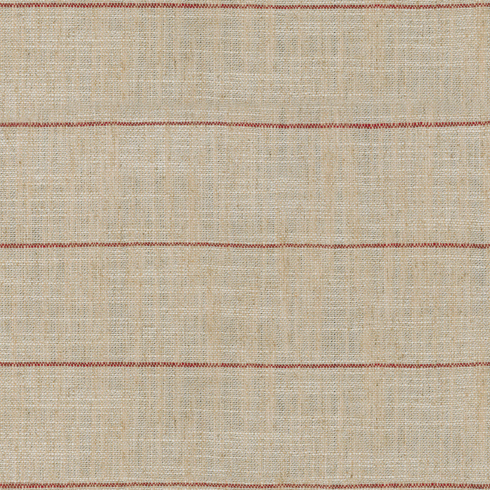 Huntington Stripe Farmhouse Red 408512 by Performance Plus Fabric PERFORMANCE PLUS II 65% Polyester 20% Acrylic 15% Linen CHINA Wyzenbeek 51,000 Horizontal: 0.00" and Vertical: 3.00" 57" - Fabric Carolina -