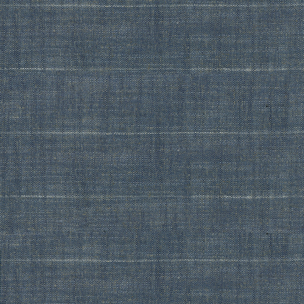 Huntington Stripe Denim 408513 by Performance Designer Fabric - 65% Polyester 20% Acrylic 15% Linen CHINA 51000 Horizontal: 0 and Vertical: 3 57 - Swanky Fabrics -