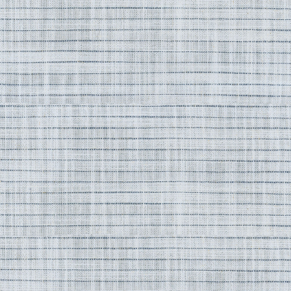 Lowell Pinstripe Sky 408523 by Performance Fabric - 65% Polyester 20% Acrylic 15% Linen CHINA 51000 Horizontal: 0 and Vertical: 0.5 57 - Fabric Carolina -