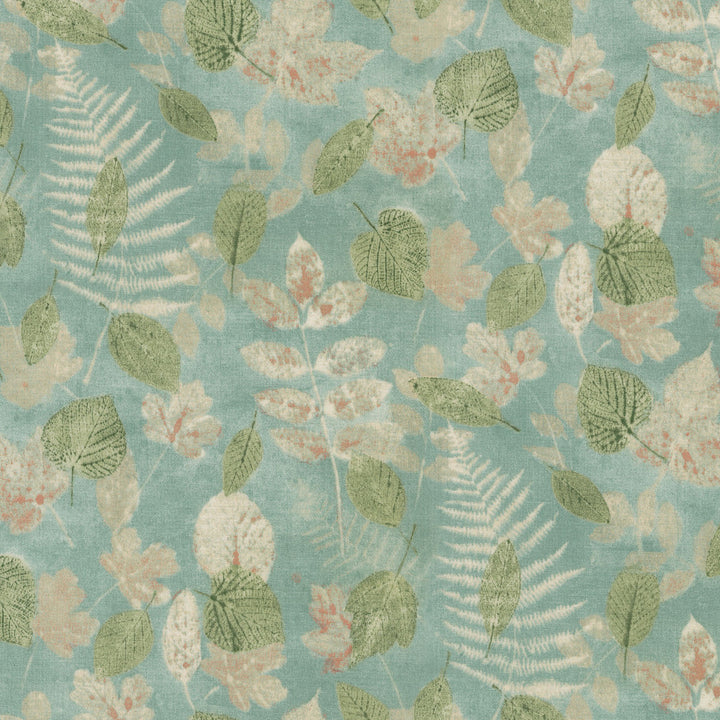 Od Farmhouse Leaf Mist 408572 by PKL Studio Fabric - 100% Spun Polyester PAKISTAN Horizontal: 13.5 and Vertical: 25.25 54 - Fabric Carolina -