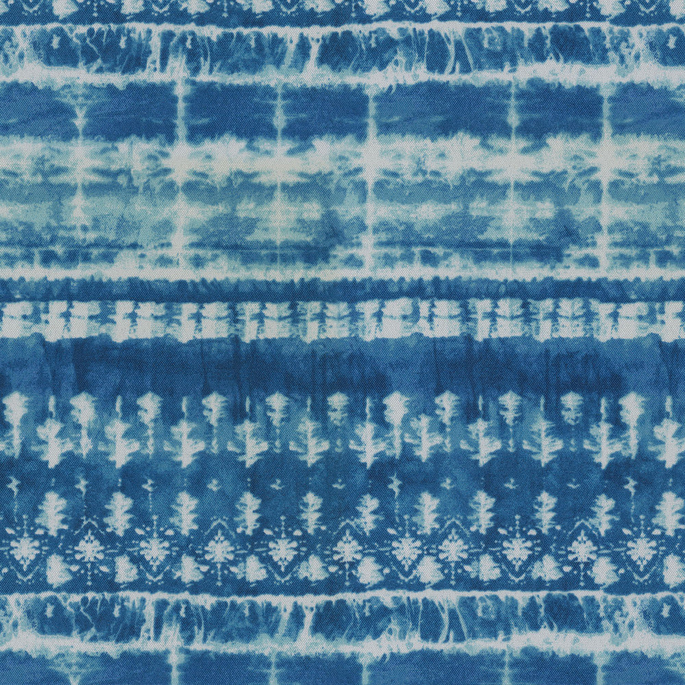 Od Shibori Landsc Lapis 408582 by PKL Studio Fabric - 100% Spun Polyester PAKISTAN Horizontal: 13.5 and Vertical: 13.5 54 - Fabric Carolina -