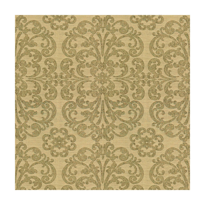 Metallic Motif Nickel by Kravet Couture Fabric MODERN LUXE II LINEN - 26%;POLYESTER - 19%;SILK - 19%;VISCOSE - 18%;WOOL - 18% India - Horizontal: 13.5 and Vertical: 20 55 - Fabric Carolina -