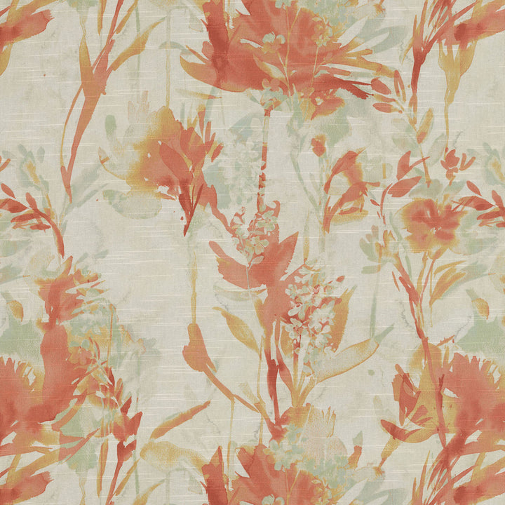 Flowery Spray Mango 408600 by PKL Studio Fabric - 100%Cotton CHINA 39000 Horizontal: 27 and Vertical: 27 54 - Fabric Carolina -