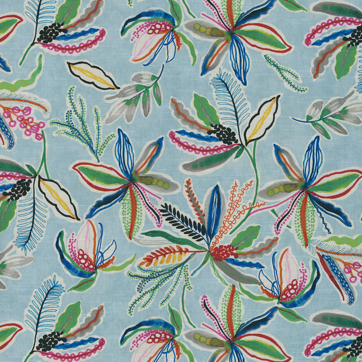 Sunny Daze Bluejay 408621 by PKL Studio Fabric - 100% Cotton China 39000 Horizontal: 27 and Vertical: 25.25 54 - Fabric Carolina -