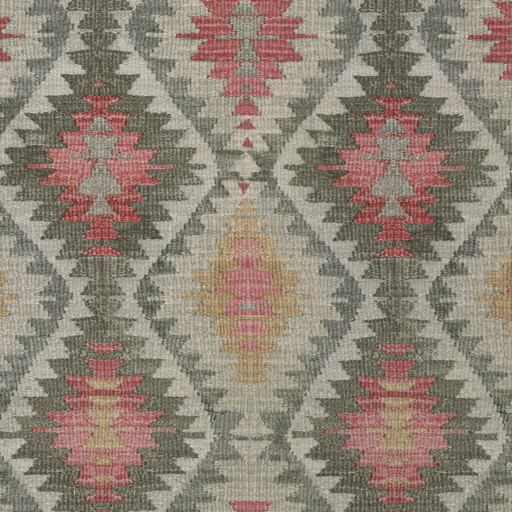 Neema Afghan Ember 408782 by PKL Studio Fabric - 100% Cotton digitally printed PERU 30000 Horizontal: 13.5 and Vertical: 27 54 - Fabric Carolina -