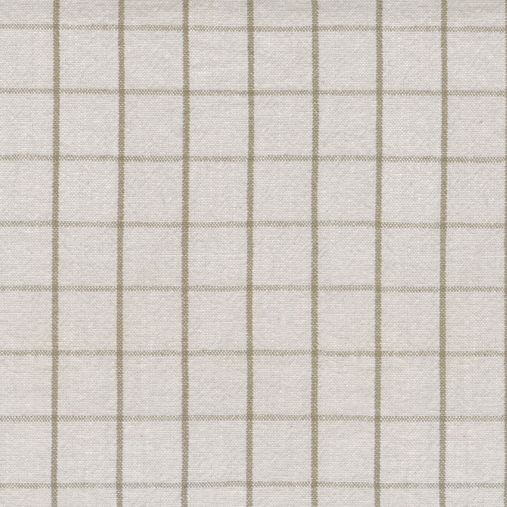 Weston Grid Birch 408883 by PKL Studio Fabric - 55% Linen 45% Cotton China 30000 Horizontal: 1.625 and Vertical: 1.625 54 - Fabric Carolina -