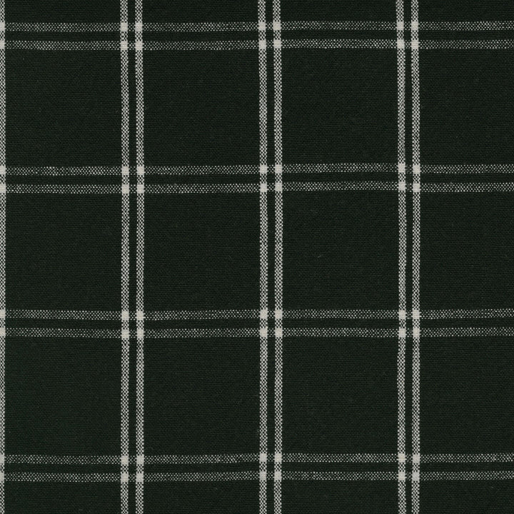 Brent Plaid Onyx 408892 by PKL Studio Fabric - 55%Linen 45%Cotton CHINA 30000 Horizontal: 3.5 and Vertical: 3.5 54 - Fabric Carolina -