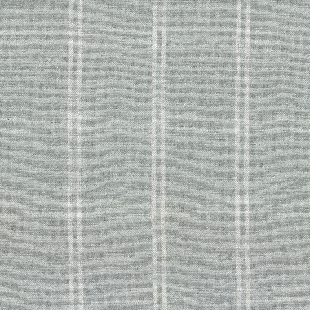 Brent Plaid Silver 408893 by PKL Studio Fabric - 55% Linen 45% Cotton China 30000 Horizontal: 3.5 and Vertical: 3.5 54 - Fabric Carolina -