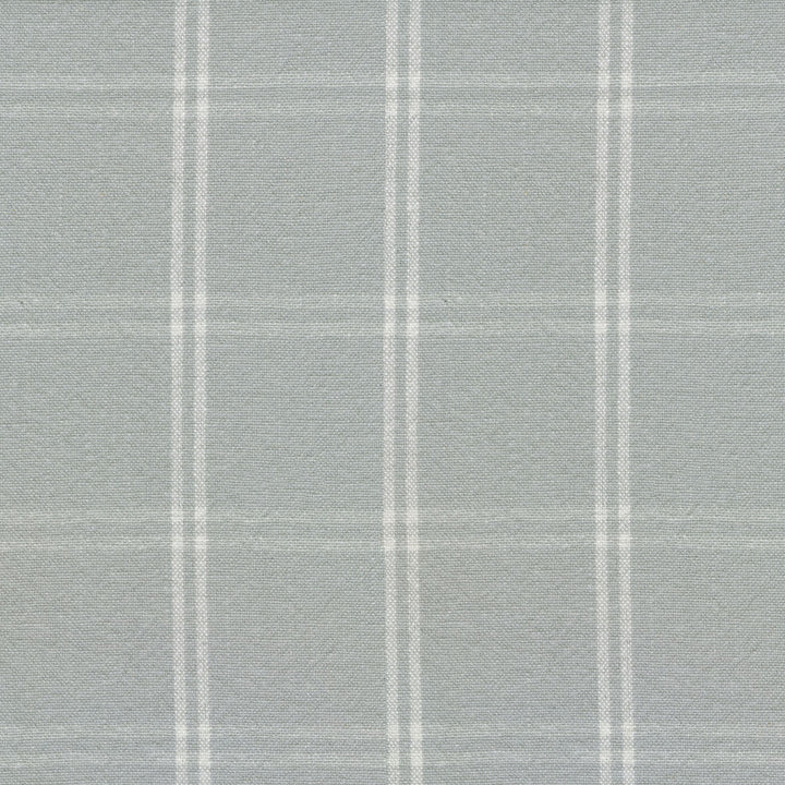 Brent Plaid Silver 408893 by PKL Studio Fabric - 55% Linen 45% Cotton China 30000 Horizontal: 3.5 and Vertical: 3.5 54 - Fabric Carolina -