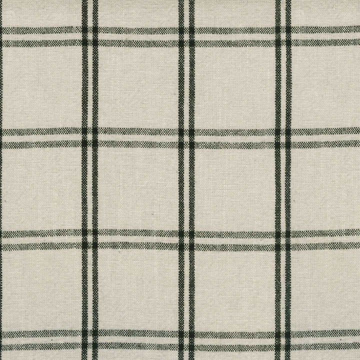Brent Plaid Domino 408894 by PKL Studio Fabric - 55% Linen 45% Cotton China 30000 Horizontal: 3.5 and Vertical: 3.5 54 - Fabric Carolina -