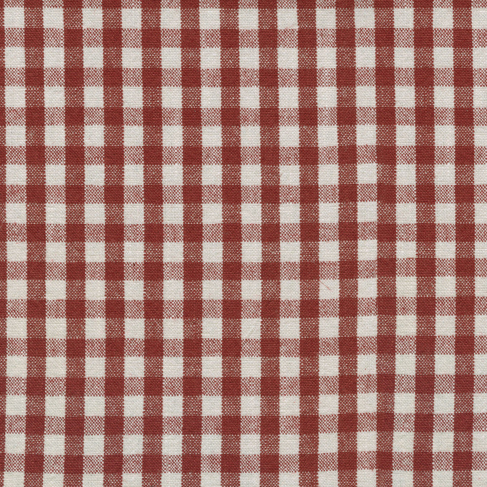 Logan Check Peppermint 408901 by PKL Studio Fabric - 75% Cotton 25% Linen China 30000 Horizontal: 1 and Vertical: 1 54 - Fabric Carolina -