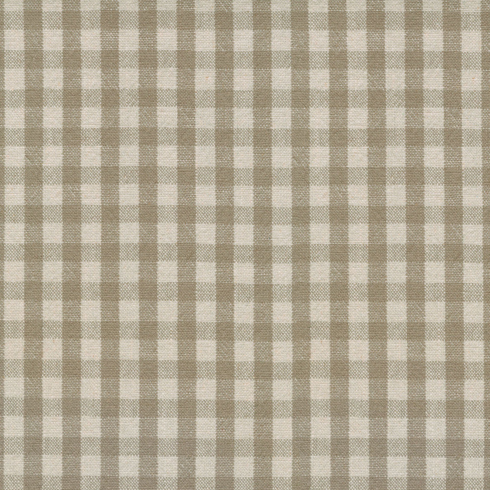 Logan Check Birch 408903 by PKL Studio Fabric - 55%Linen 45%Cotton CHINA 30000 Horizontal: 1 and Vertical: 1 54 - Fabric Carolina -