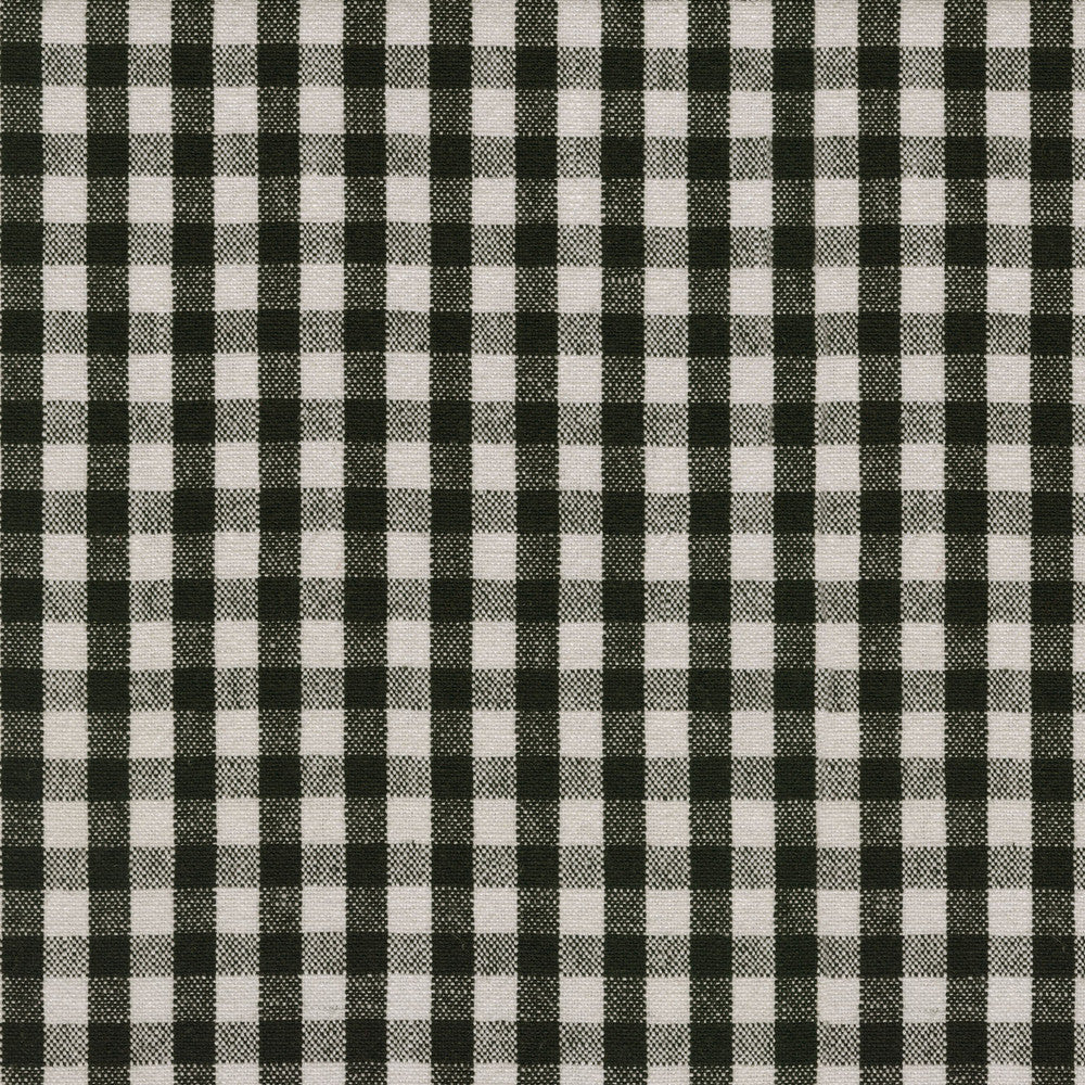 Logan Check Domino 408905 by PKL Studio Fabric - 55% Linen 45% Cotton CHINA 30000 Horizontal: 1 and Vertical: 1 54 - Fabric Carolina -