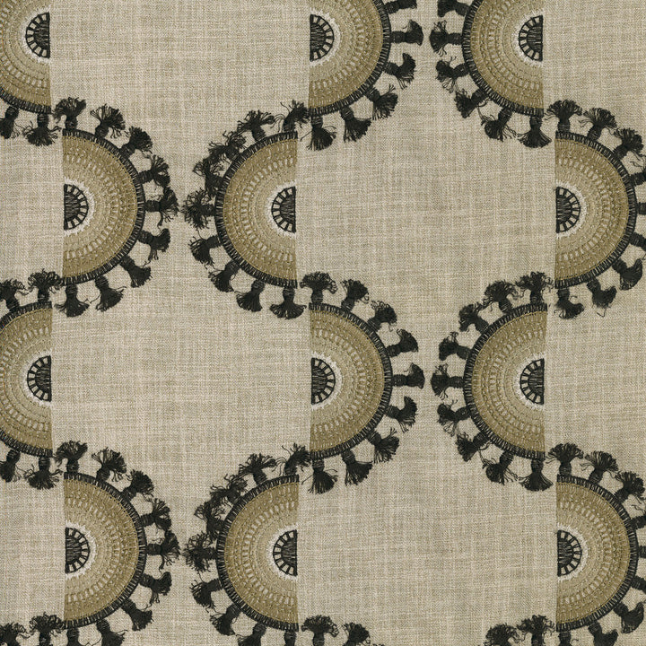 Solara Emb Desert 408991 by PKL Studio Fabric - 97% Polyester 3% Cotton India 50000 Horizontal: 12.75 and Vertical: 9.25 54" Base 52" emb. - Fabric Carolina -