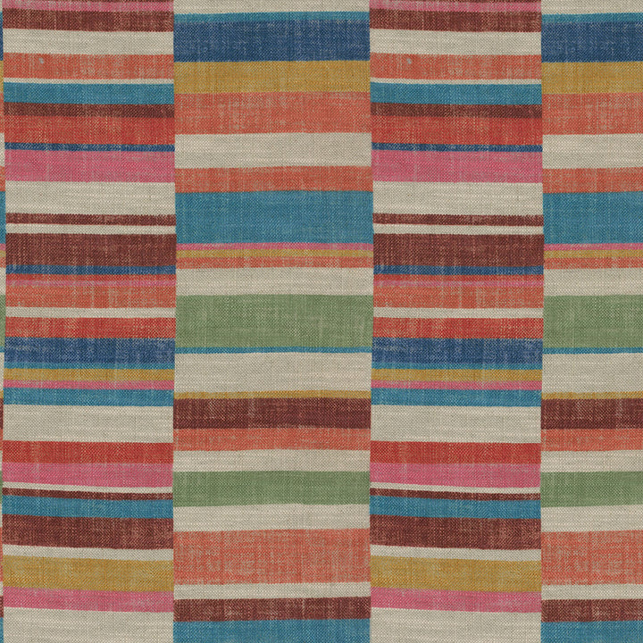 Parallels Rhubarb 409001 by PKL Studio Fabric - 75% Cotton 25% Linen Pakistan 30000 Horizontal: 13.5 and Vertical: 25.25 54 - Fabric Carolina -