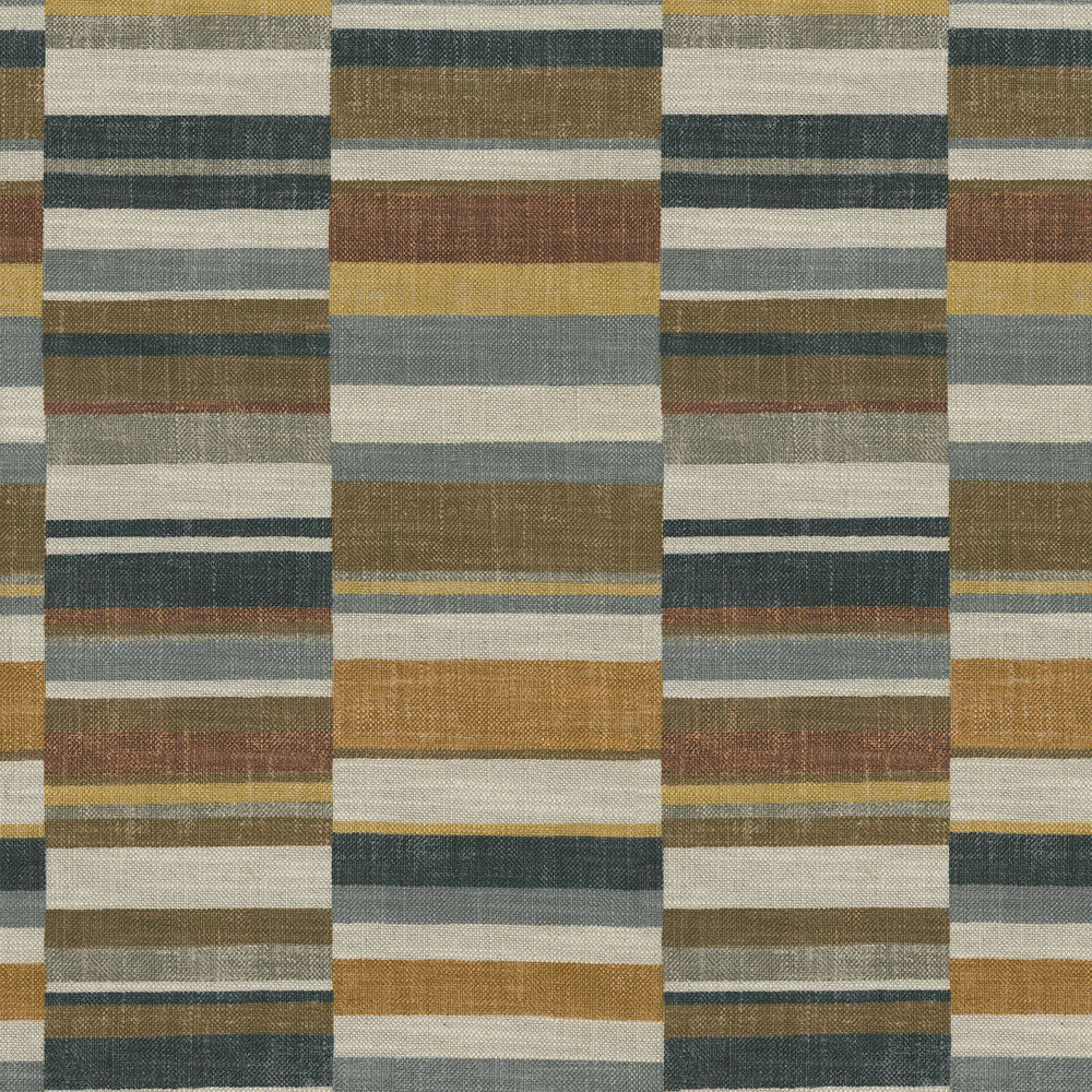 Parallels Toffee 409003 by PKL Studio Fabric - 75% Cotton 25% Linen Pakistan 30000 Horizontal: 13.5 and Vertical: 25.25 54 - Fabric Carolina -
