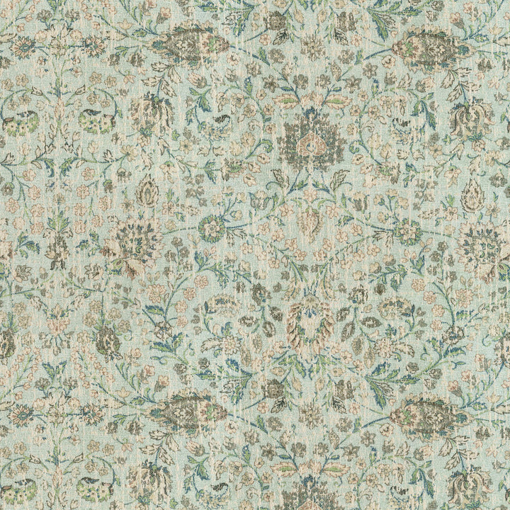 Ancient Arabesque Mineral 409141 by PKL Studio Fabric - 44%Rayon 41%Polyester 15%Cotton INDIA 51000 Horizontal: 27 and Vertical: 20 54 - Fabric Carolina -