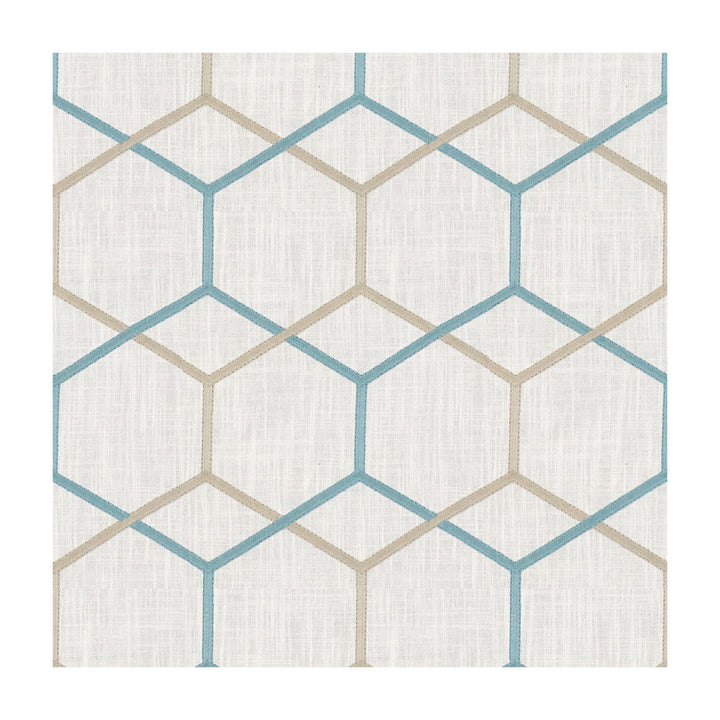 Gunnison Seamist by Kravet Basics Designer Fabric CANDICE OLSON COLLECTION VISCOSE - 75%;LINEN - 25% India Horizontal: 10.5 and Vertical: 13 51 - Swanky Fabrics -