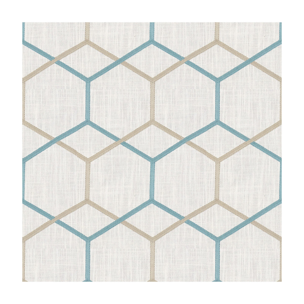 Gunnison Seamist by Kravet Basics Designer Fabric CANDICE OLSON COLLECTION VISCOSE - 75%;LINEN - 25% India - Horizontal: 10.5 and Vertical: 13 51 - Swanky Fabrics -