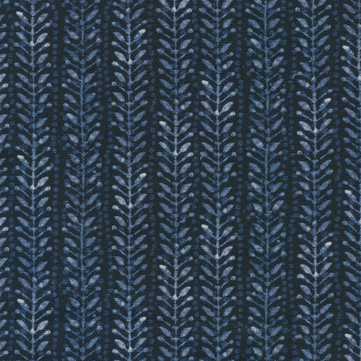 Kumo Branch Indigo 409210 by Performance+ Fabric - 62% Polyester 38% Cotton China 48000 Horizontal: 6.75 and Vertical: 5.05 54 - Fabric Carolina -