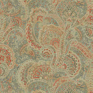 Sultan'S Paisley Ember 409261 by PKL Studio Fabric