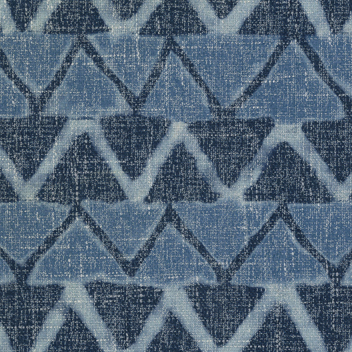 Farahan Geo Indigo 409331 by PKL Studio Fabric - Base:80%Polyester 20%Rayon Back:100%Latex CHINA 51000 Horizontal: 13.5 and Vertical: 13.5 54 - Fabric Carolina -