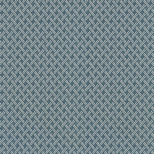 Fretwork Indigo 409381 by Performance Fabric