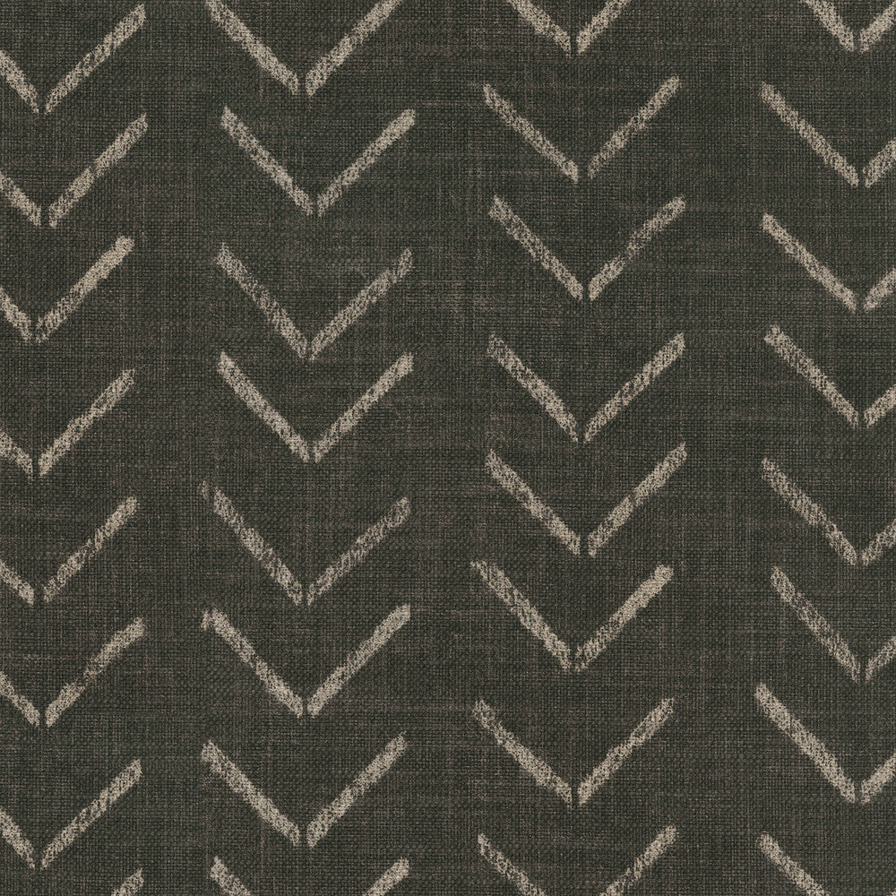 Bogolan Sky Ebony 409410 by PKL Studio Fabric - 75% Cotton 25% Linen PAKISTAN 30000 Horizontal: 13.5 and Vertical: 25.25 54 - Fabric Carolina -