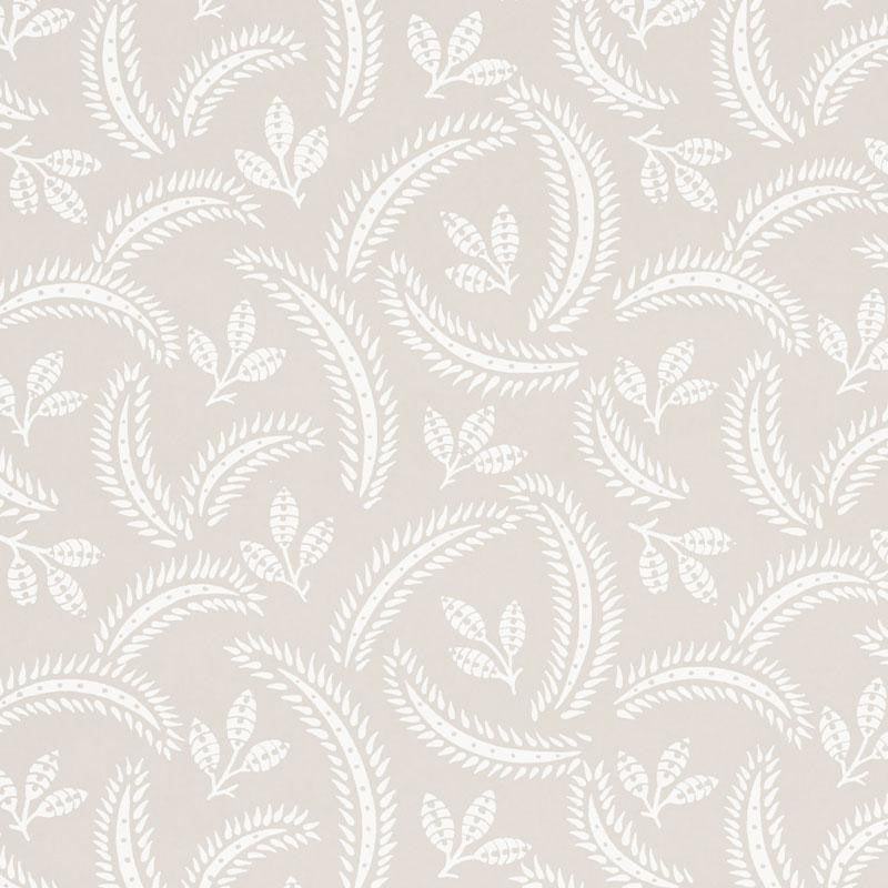 Delia Dove 5010350 by Schumacher Designer Wallpaper Wallflowers 6.75" - Swanky Fabrics -