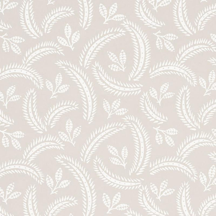 Delia Dove 5010350 by Schumacher Designer Wallpaper Wallflowers 6.75" - Swanky Fabrics -