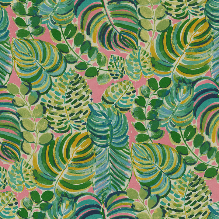 Od Beach Access Flamingo 409521 by PKL Studio Fabric - 100% Spun Polyester PAKISTAN 51000 Horizontal: 13.5 and Vertical: 27 54 - Fabric Carolina -