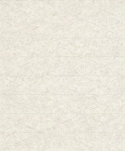 Seth White Triangle Wallpaper by Advantage