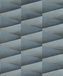 Shae Indigo Geo Wallpaper by Advantage