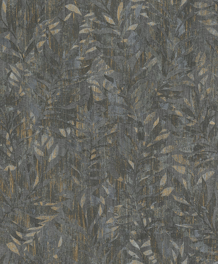 Beck Charcoal Leak Wallpaper by Advantage Concrete Covers about 57.5 square feet 20.9-in by 33-ft long roll Unpasted 12.6 - Fabric Carolina -