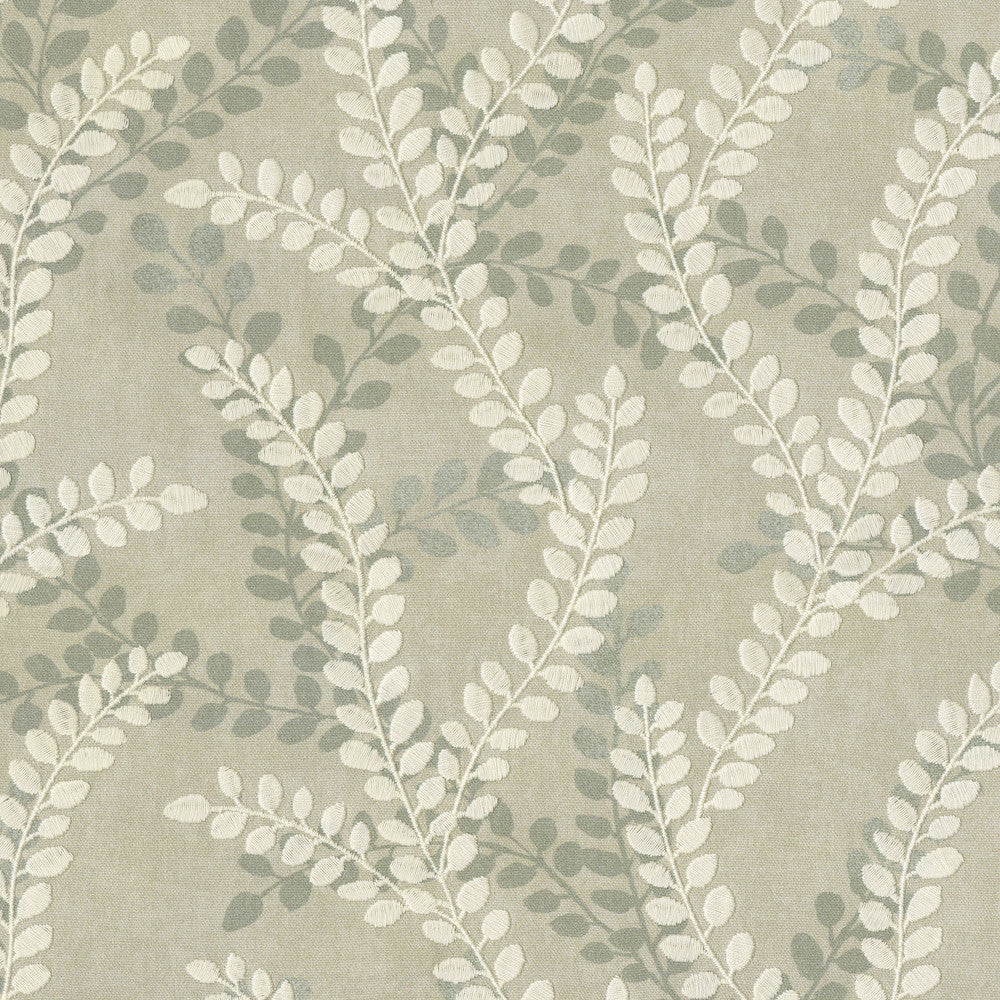 Eucalyptus Emb Shadow 410121 by PKL Studio Fabric - 100% Cotton Embroid:100% Cotton INDIA 15000 Horizontal: 27 and Vertical: 26 54 - Fabric Carolina -