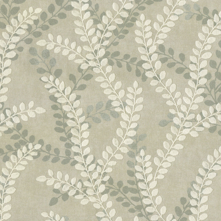 Eucalyptus Emb Shadow 410121 by PKL Studio Fabric - 100% Cotton Embroid:100% Cotton INDIA 15000 Horizontal: 27 and Vertical: 26 54 - Fabric Carolina -