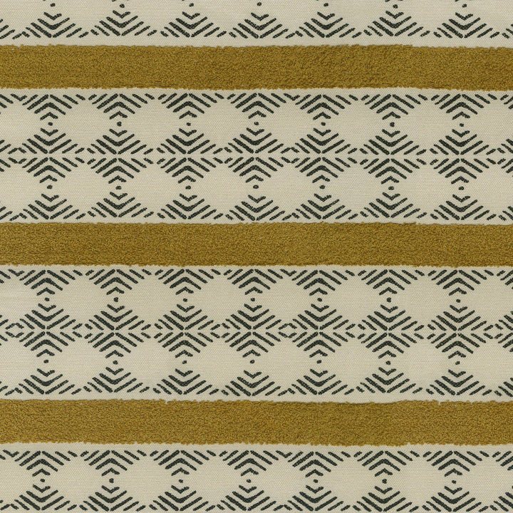 Stitched Path Oro 410130 by PKL Studio Fabric - 100% Cotton Embroid:100% Cotton INDIA 13000 Horizontal: 9 and Vertical: 4.5 60 - Fabric Carolina -