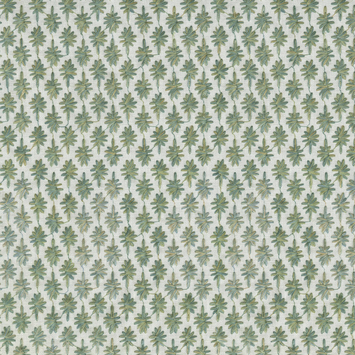 Crest Haven Emb Seaglass 410141 by PKL Studio Fabric - 50%Polyester 50%Cotton Embroid:100%Viscose INDIA 51000 Horizontal: 1.1 and Vertical: 1.2 54 - Fabric Carolina -