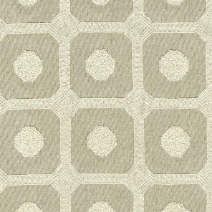 Needle And Thread Linen 410181 by PKL Studio Fabric - 68%Polyester 21%Linen 11%Cotton Embroid:100%Cotton INDIA 51000 Horizontal: 4.5 and Vertical: 4.7 54 - Fabric Carolina -