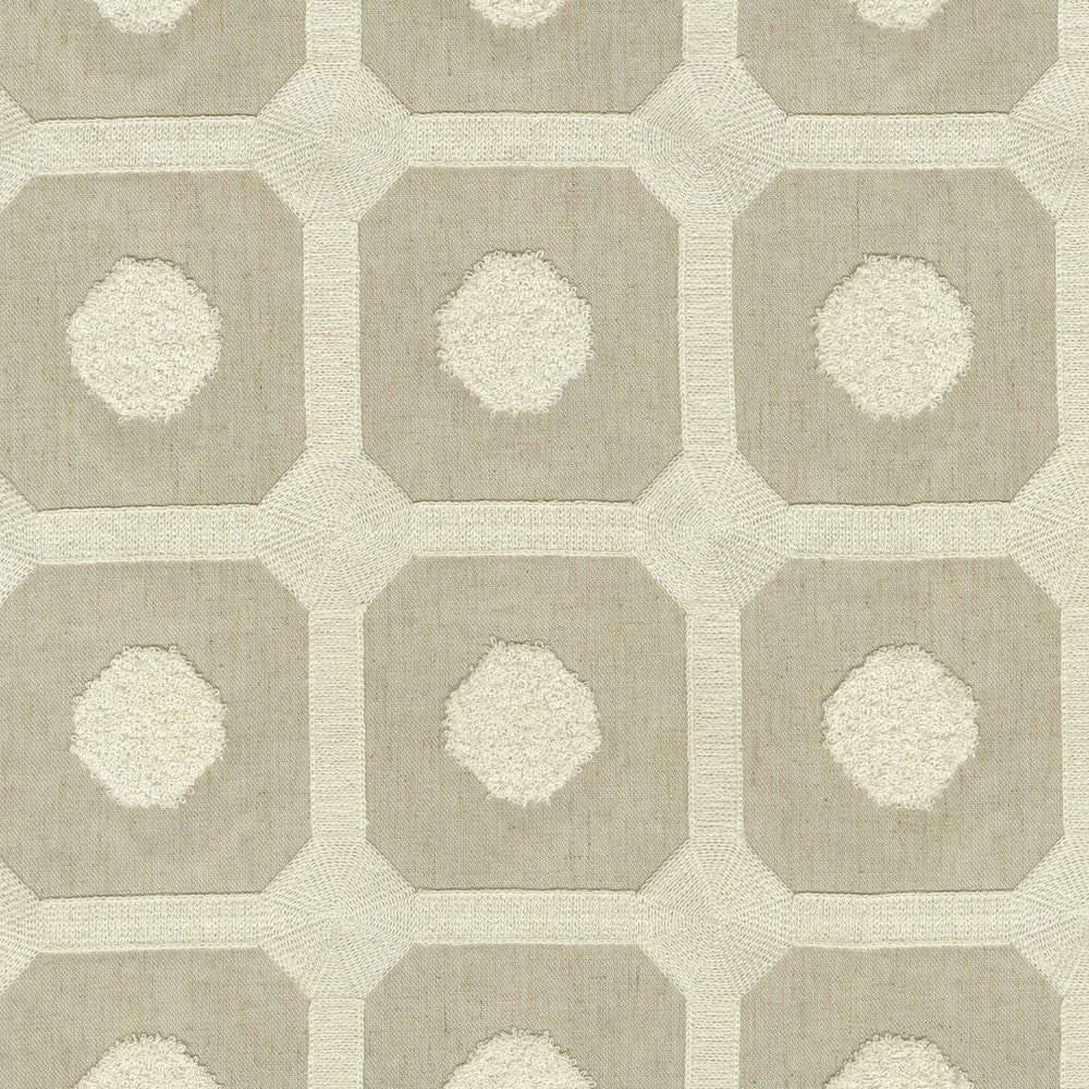 Needle And Thread Linen 410181 by PKL Studio Fabric - 68% Polyester 21% Linen 11% Cotton Embroid:100% Cotton INDIA 51000 Horizontal: 4.5 and Vertical: 4.7 54 - Fabric Carolina -