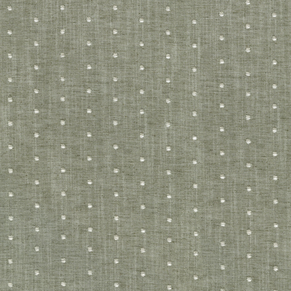 Swiss Dot Emb Salt & Pepper 410190 by PKL Studio Fabric - 82%Polyester 11%Cotton 7%Linen Embroid:78%Cotton 22%Viscose INDIA 51000 Horizontal: 2.3 and Vertical: 1 54 - Fabric Carolina -