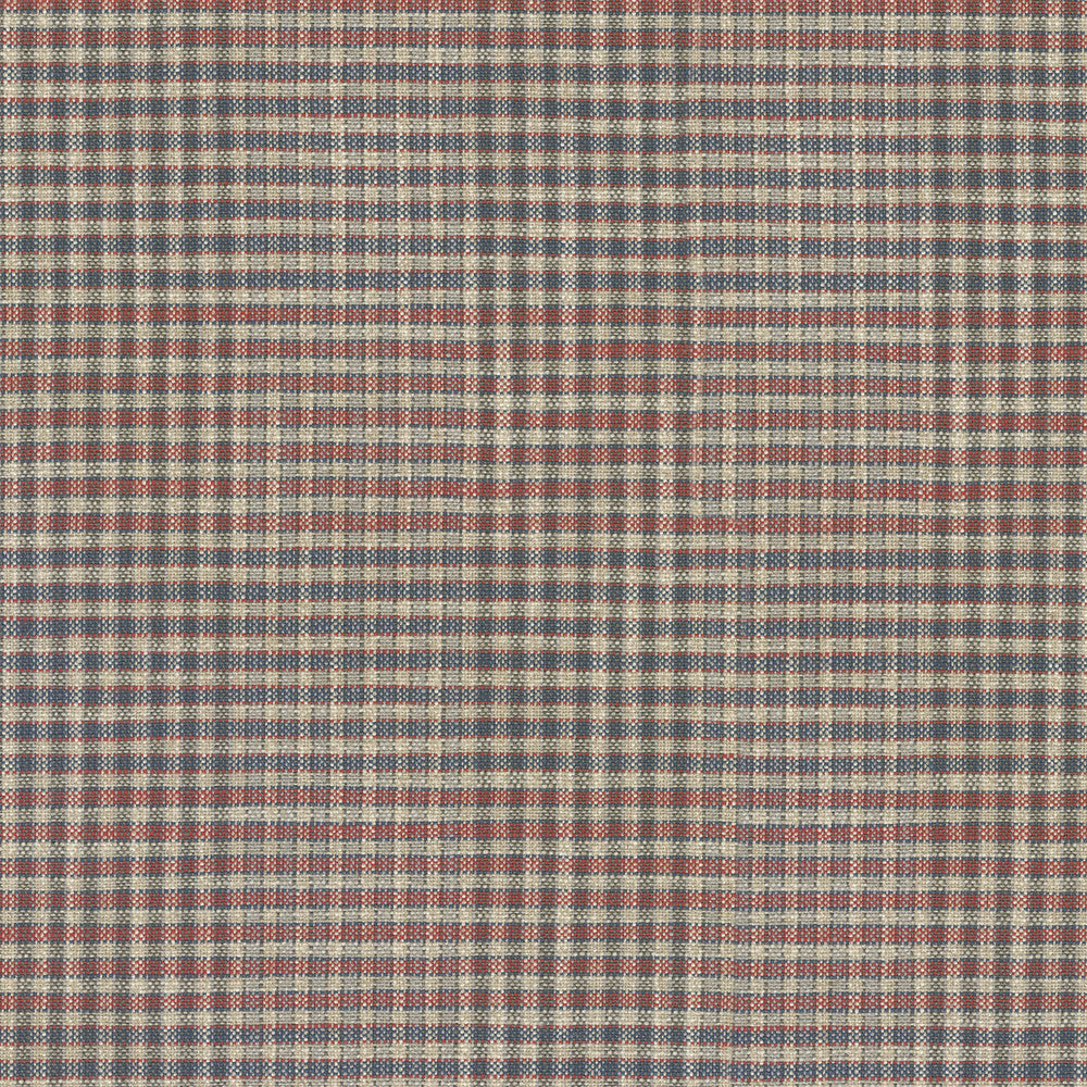 Byron Plaid Americana 410201 by PKL Studio Fabric - 7% Polyester 78% Cotton 15% Linen INDIA 51000 Horizontal: 5.4 and Vertical: 4.8 54 - Fabric Carolina -