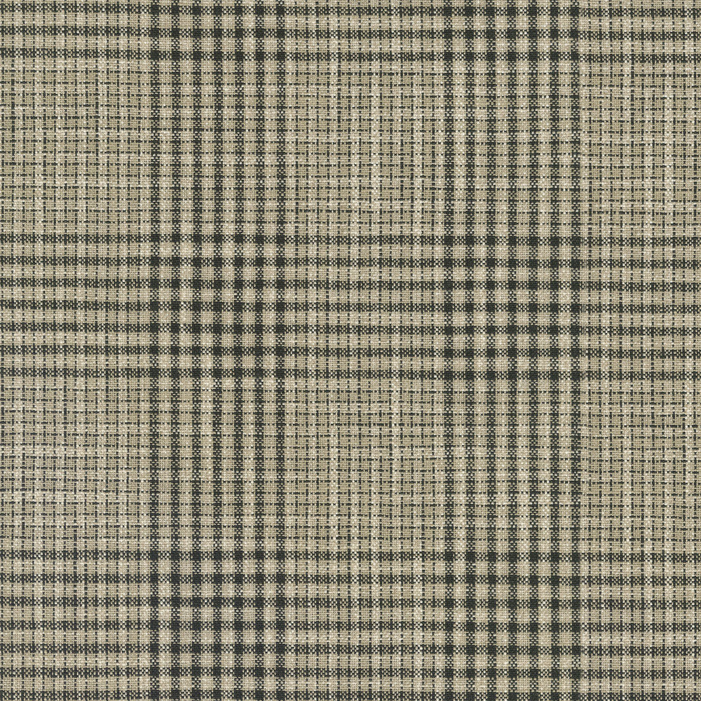 Byron Plaid Newsprint 410203 by PKL Studio Fabric - 7%Polyester 78%Cotton 15%Linen INDIA 51000 Horizontal: 5.4 and Vertical: 4.8 54 - Fabric Carolina -