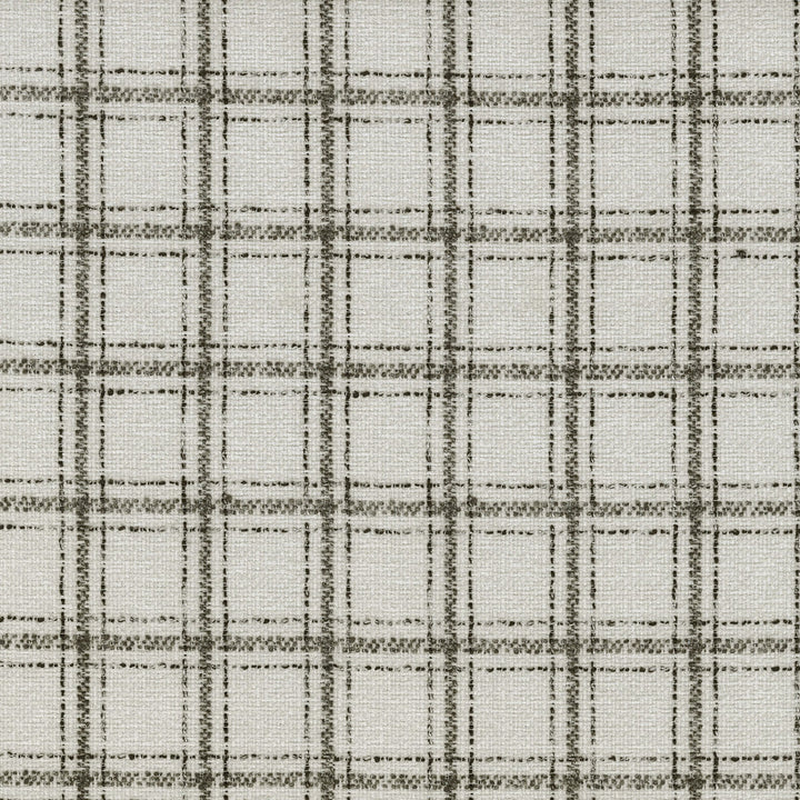 Glendale Plaid Domino 410213 by PKL Studio Fabric - 100%Polyester INDIA 510000 Horizontal: 2 and Vertical: 2.3 54 - Fabric Carolina -