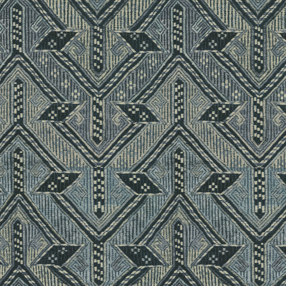 Anatalya Indigo 410302 by PKL Studio Fabric - 100%Cotton PERU 30000 Horizontal: 13.5 and Vertical: 25.25 54 - Fabric Carolina -