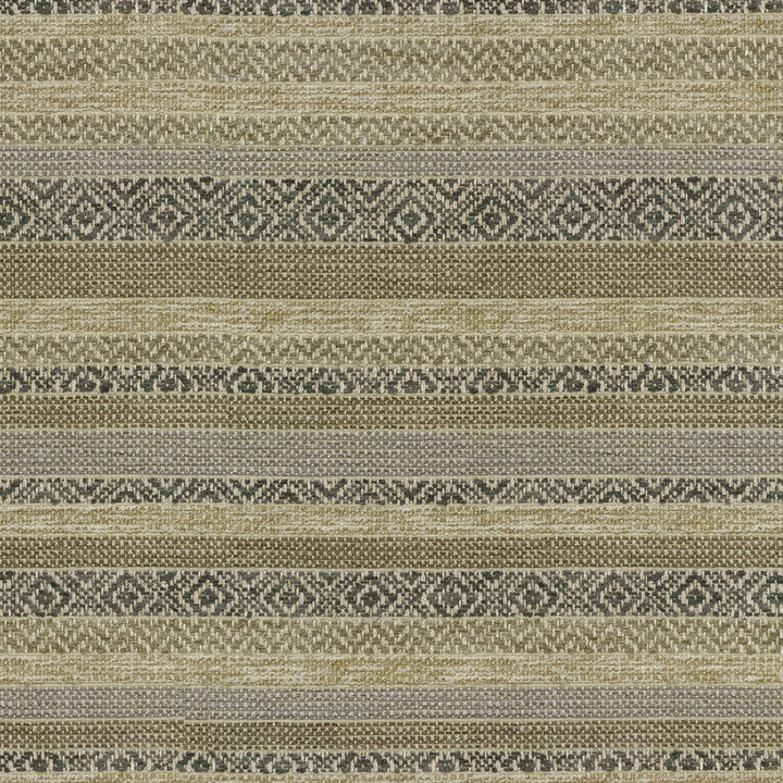 Kilim Bands Shale 410312 by PKL Studio Fabric - 67% Polyester 23% Viscose 3% Linen 7% Cotton INDIA 51000 Horizontal: 1.3 and Vertical: 7 54 - Fabric Carolina -