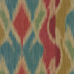 Bergama Ikat Teaberry 410340 by PKL Studio Fabric