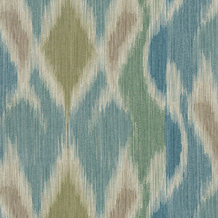 Bergama Ikat Aloe 410341 by PKL Studio Fabric - 100%Cotton PERU 22000 Horizontal: 13.5 and Vertical: 12.6 54 - Fabric Carolina -