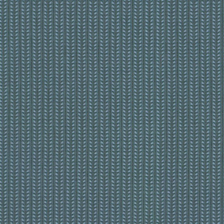 Linear Leaves Indigo 410354 by PKL Studio Fabric - 100%Cotton TURKEY 9000 Horizontal: 0.75 and Vertical: 0.25 54 - Fabric Carolina -