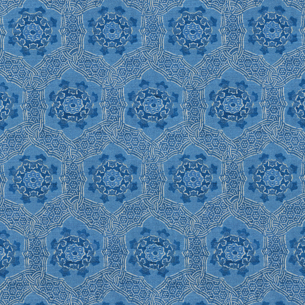 Trinket Aegean 410411 by PKL Studio Fabric - Base:100% Cotton CHINA 19000 Horizontal: 6.75 and Vertical: 6.31 54 - Fabric Carolina -